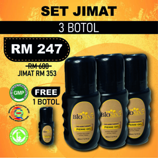 Biosix5 Set Jimat Rm247