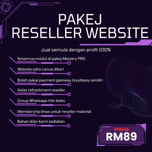 Pakej Reseller Website Max