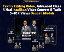 3Nov Video Pro Masterclass - Pakej Coaching 1-1 RM897
